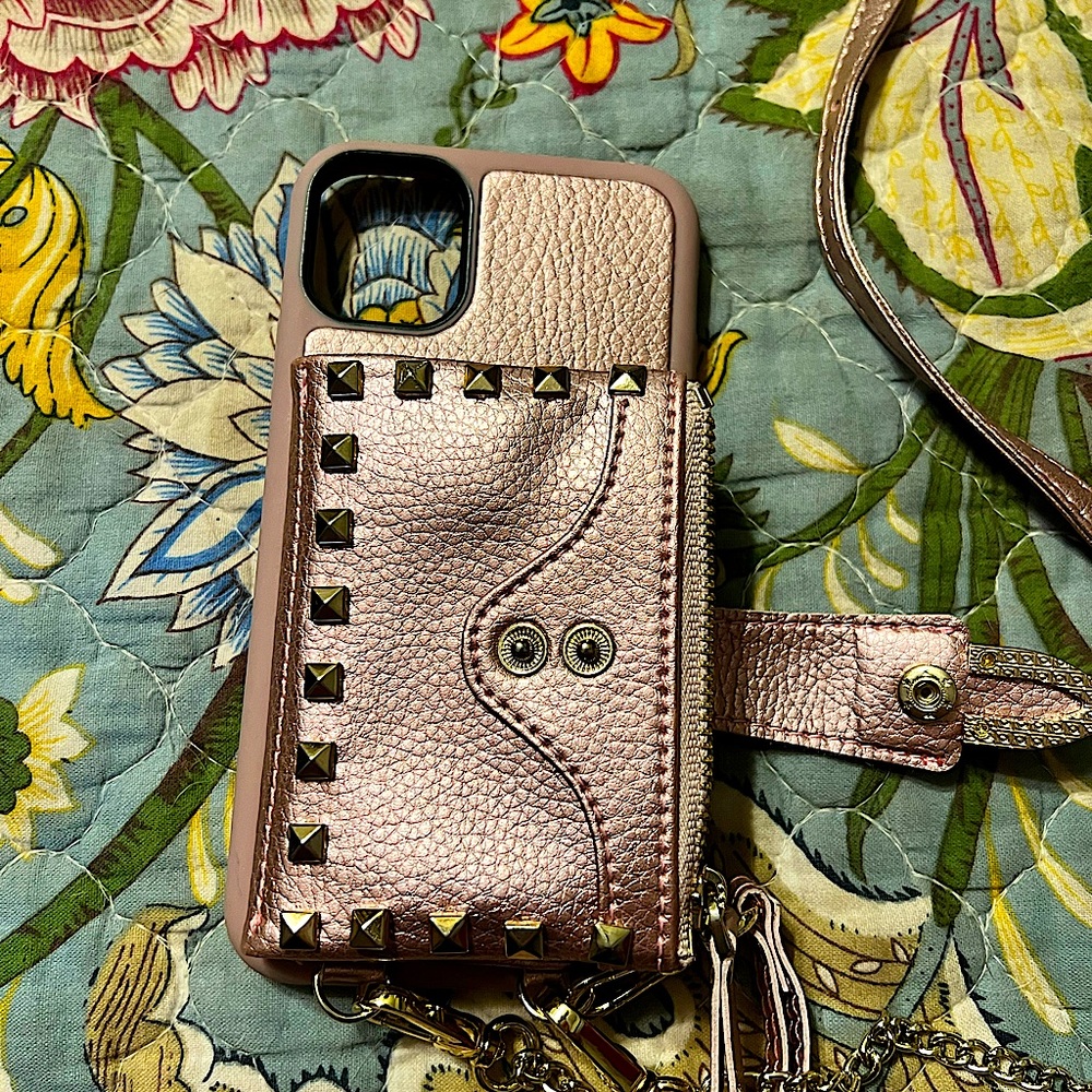 I Phone 11 case with wallet